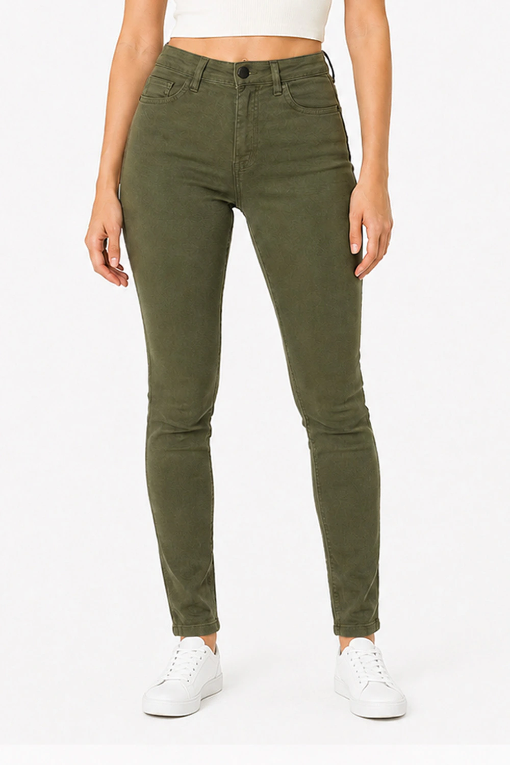Calca Sarja Feminino VERDE OLIVA