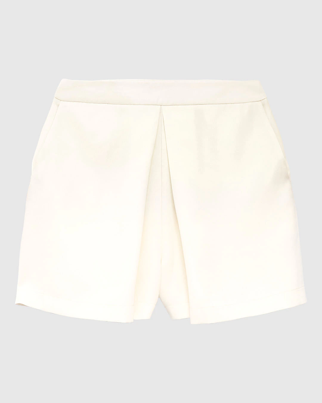 Shorts Saia Feminino Evasê Bolso Faca Em Tecido Alfaiataria - ENFIM