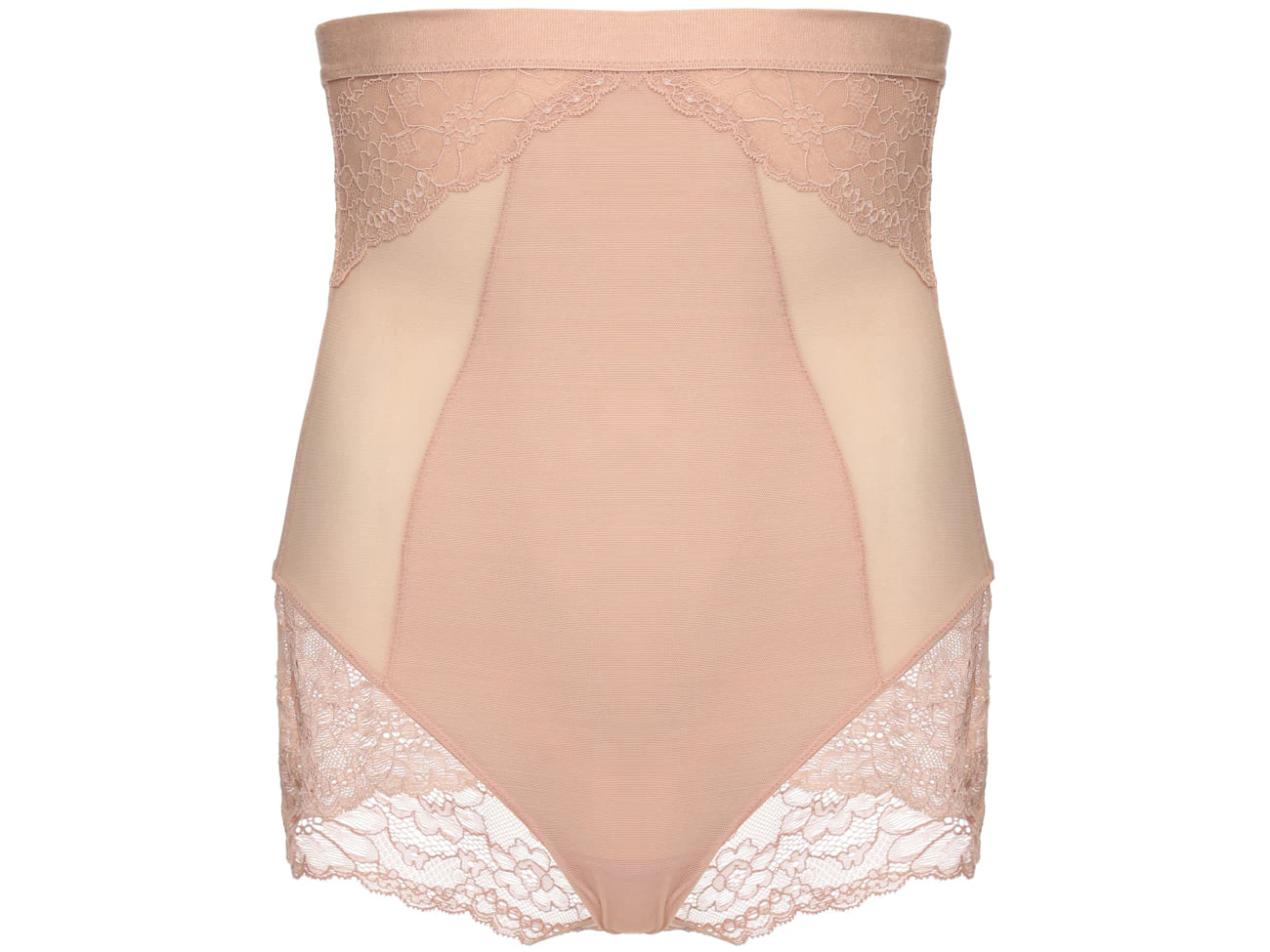 Calcinha Cintura Alta Shapewear Spotlight Rose
