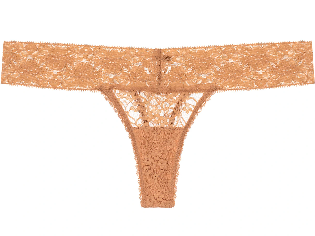 Calcinha Fio Renda Sweet Lace Caramelo