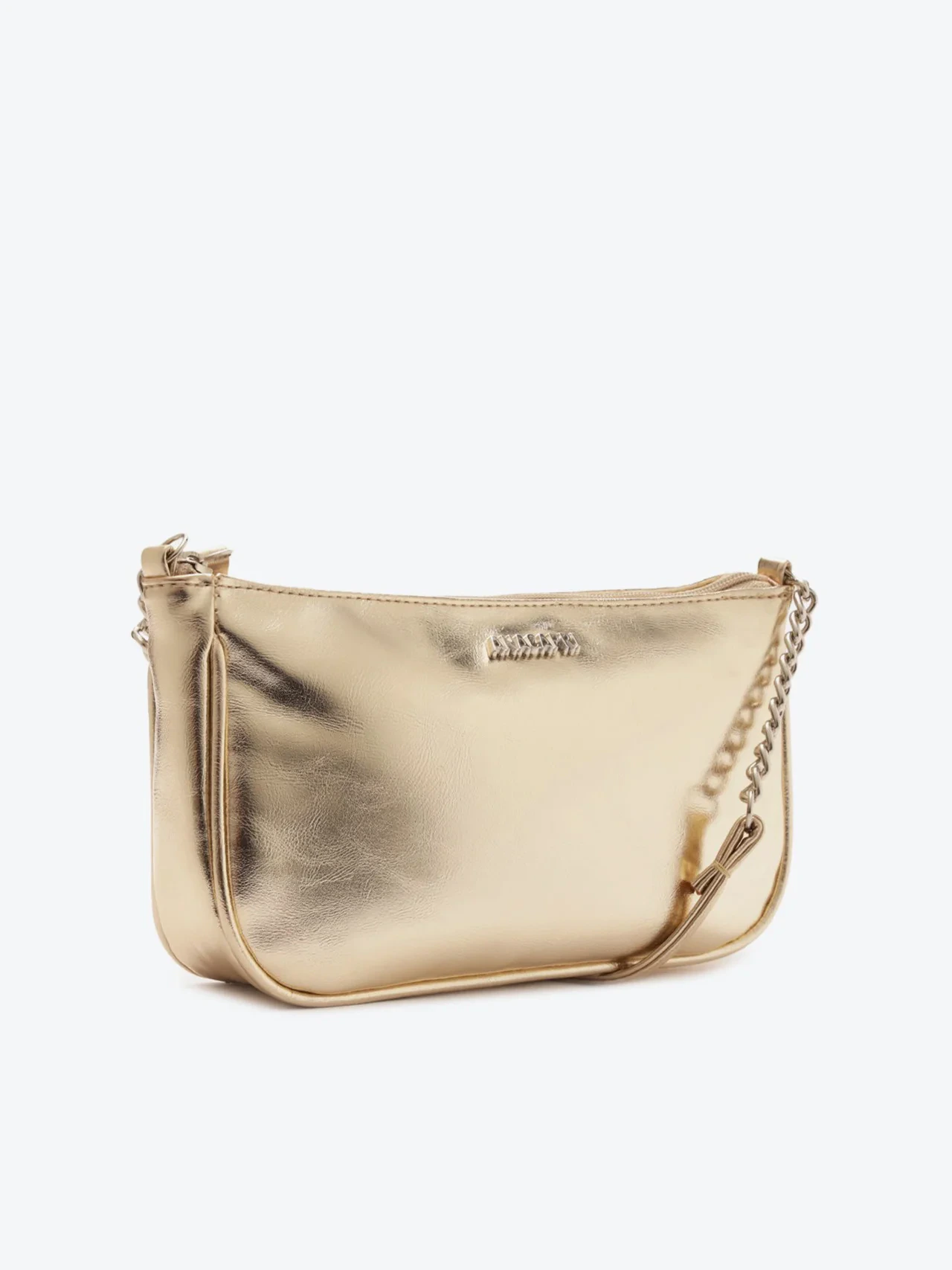 Bolsa Tiracolo Média Fun Dourada