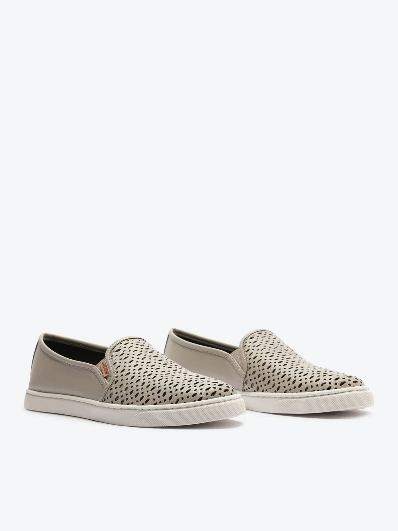 Tênis Slip On Ana Cinza