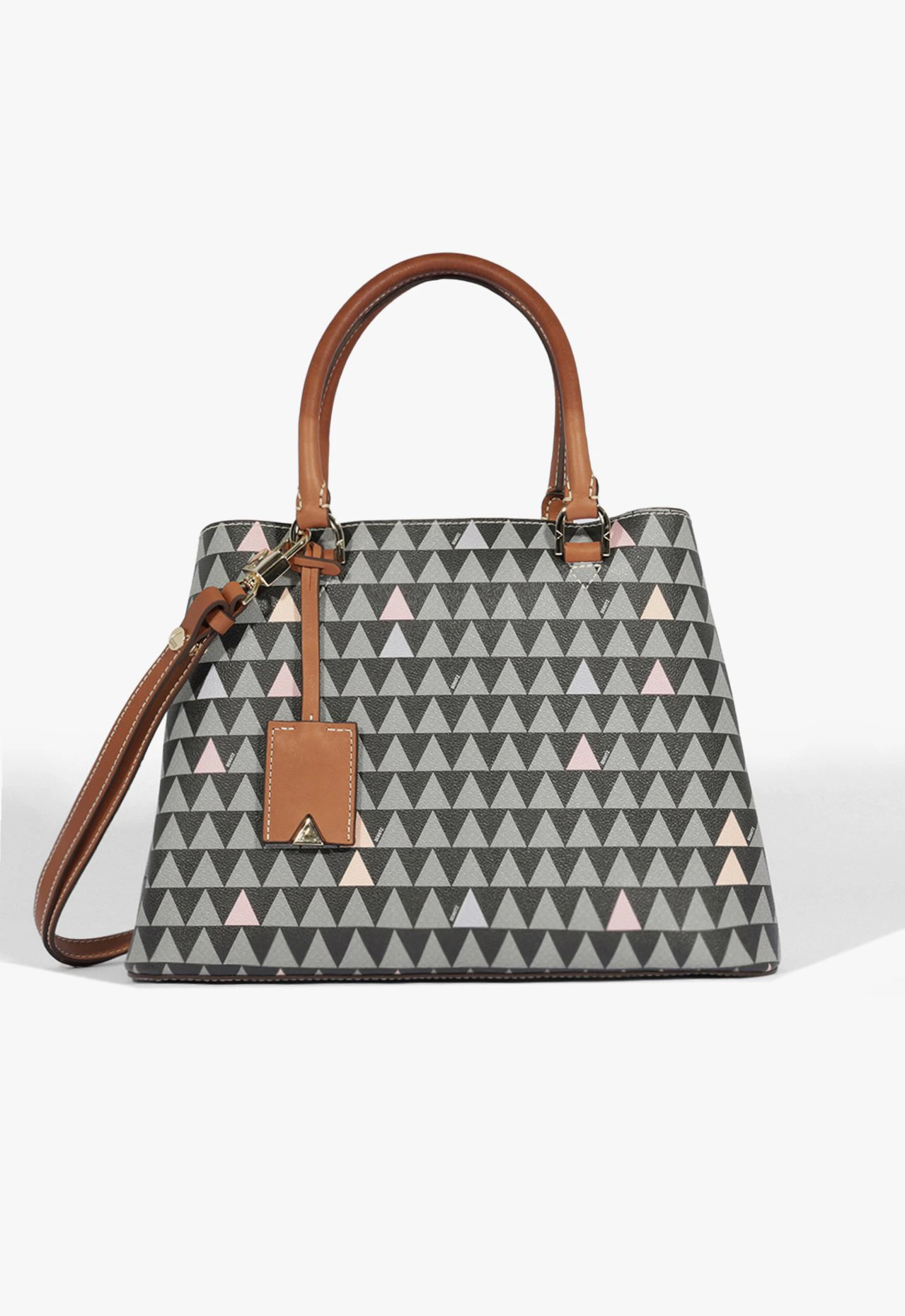 Bolsa Tote Lara New Triangle Preta