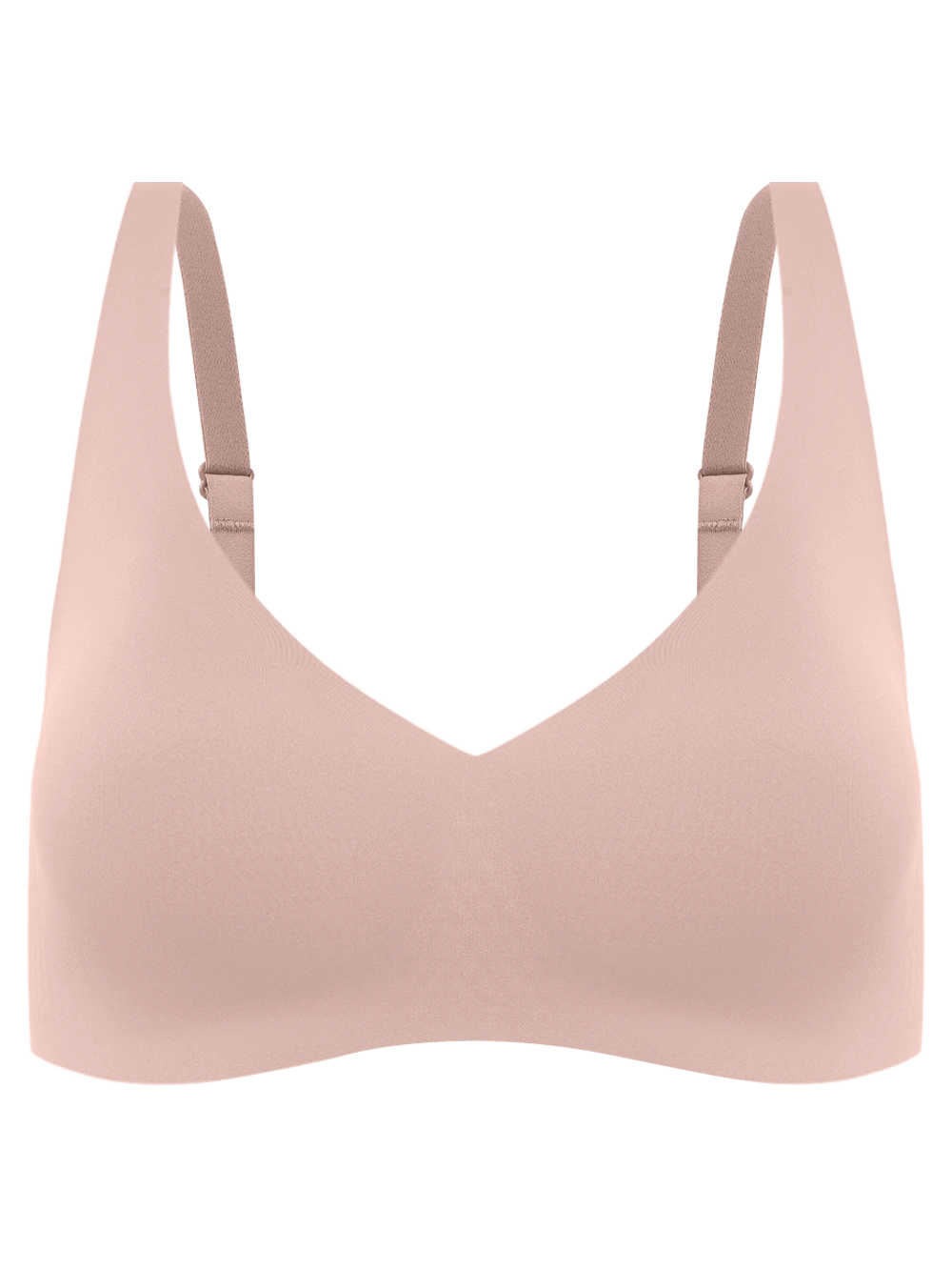 Sutiã Triângulo Bojo Removível Microfibra Infinity Rosa Pale Mauve
