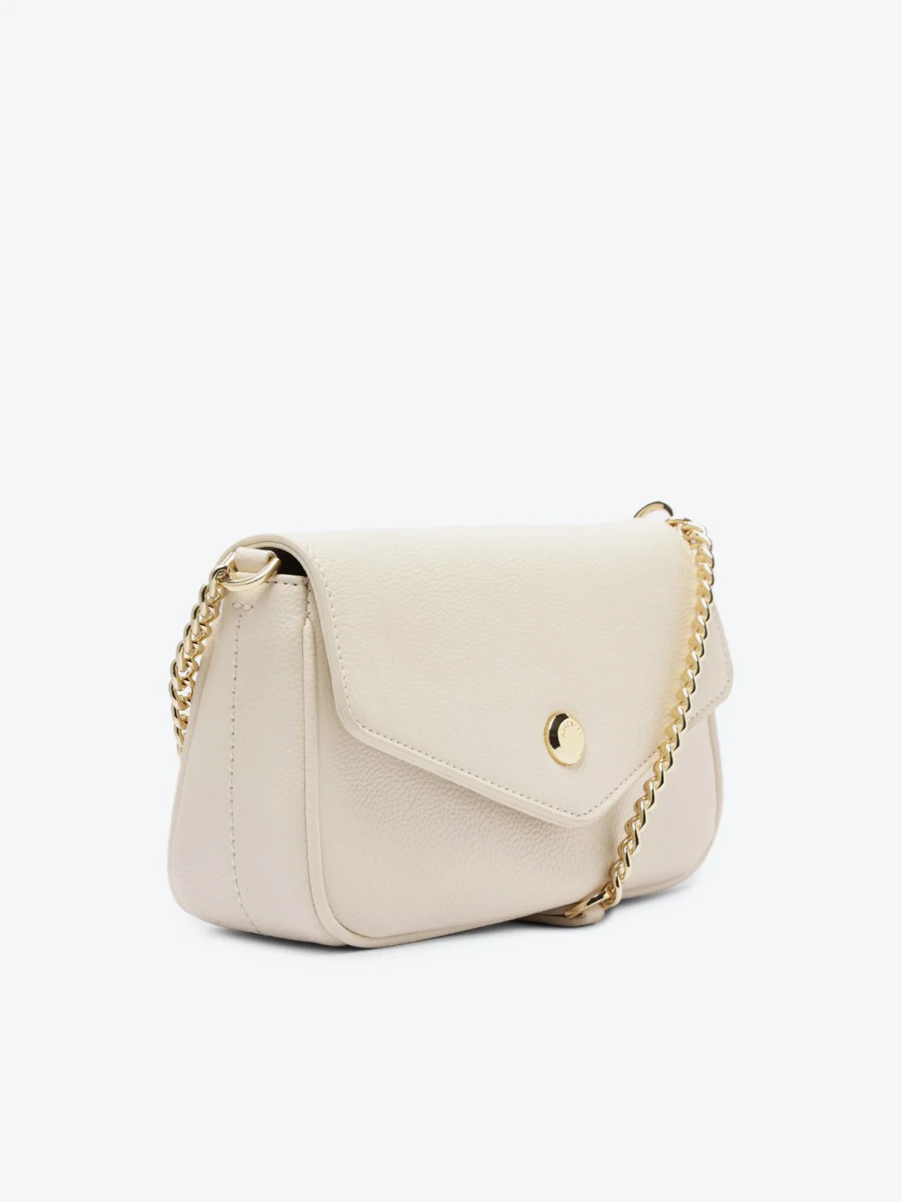 Bolsa Tiracolo Pequena Minimalista Branca