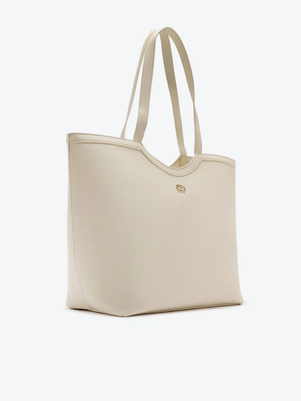Bolsa Shopping Grande Lisa Branca