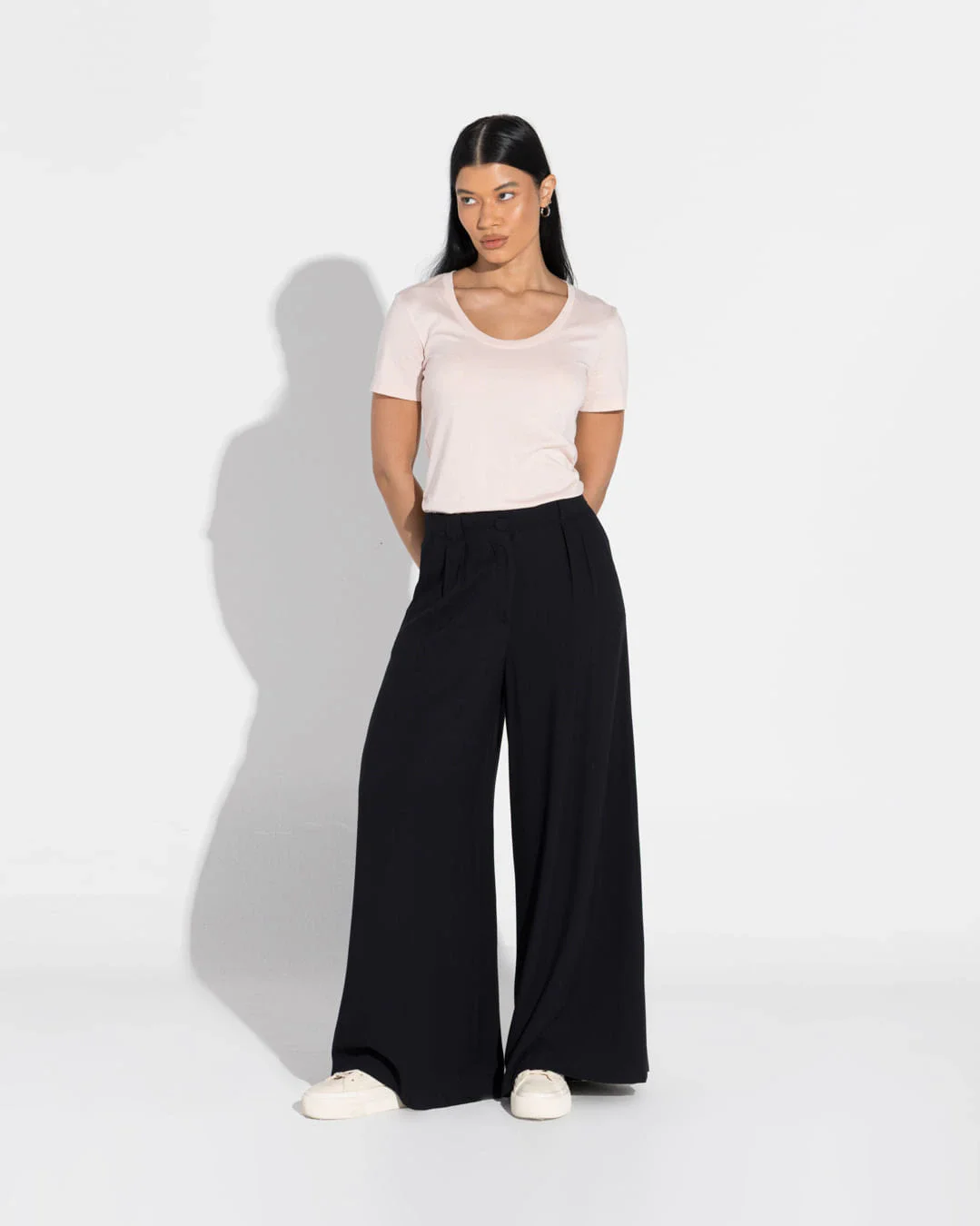 Camiseta Pima Gola U Feminina