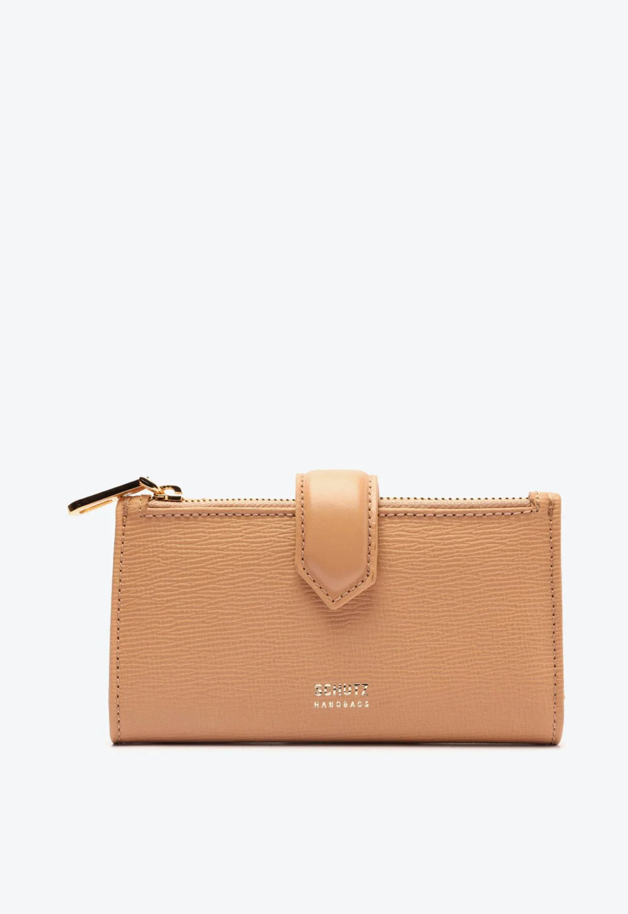 Carteira Grande New Lorena Couro Nude