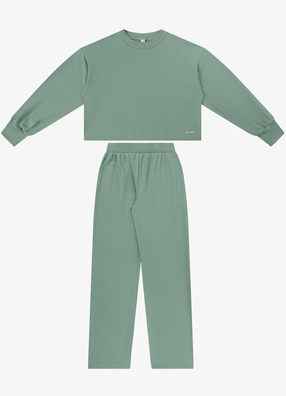 Rovitex - Conjunto Blusão com Calça Verde