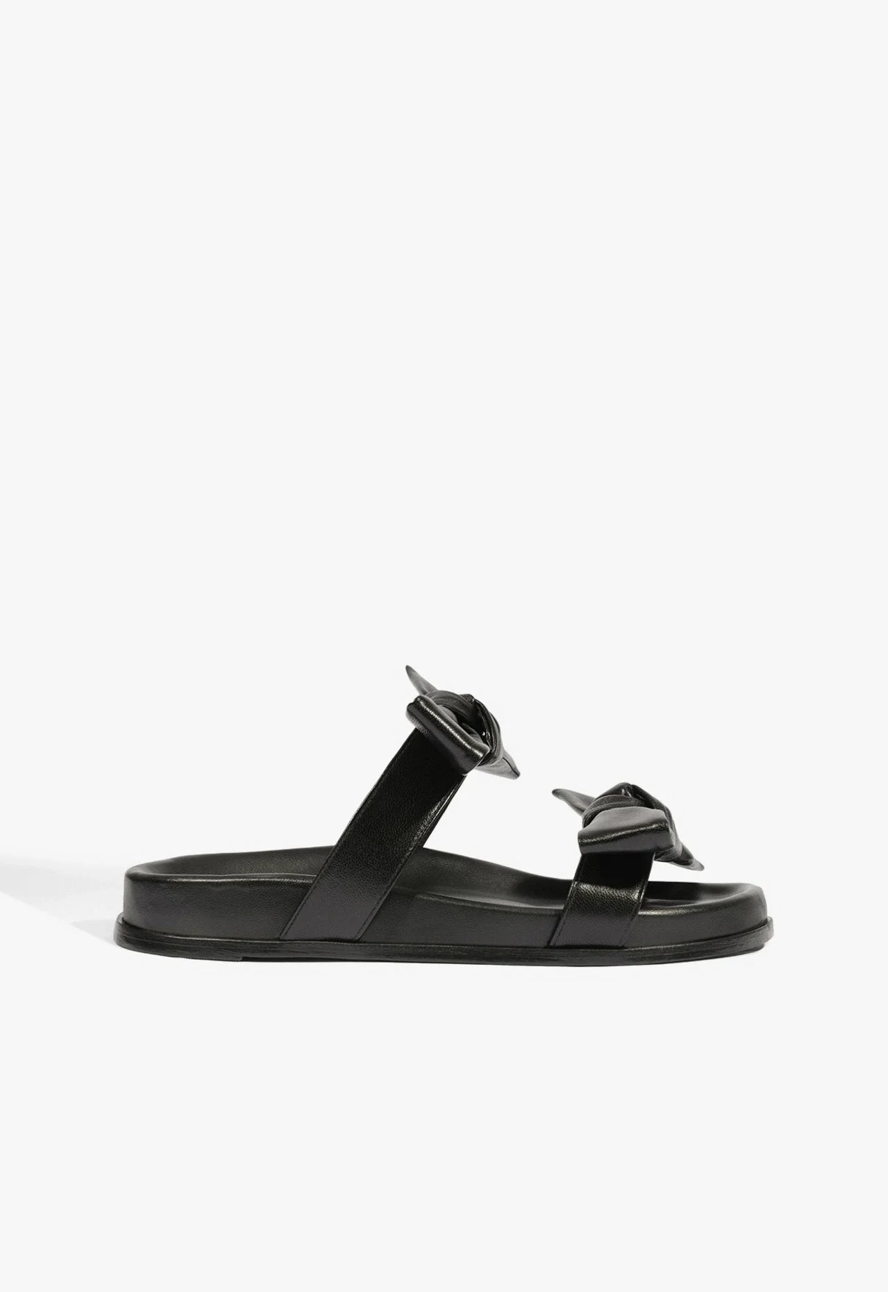 Papete Couro Laço Preto