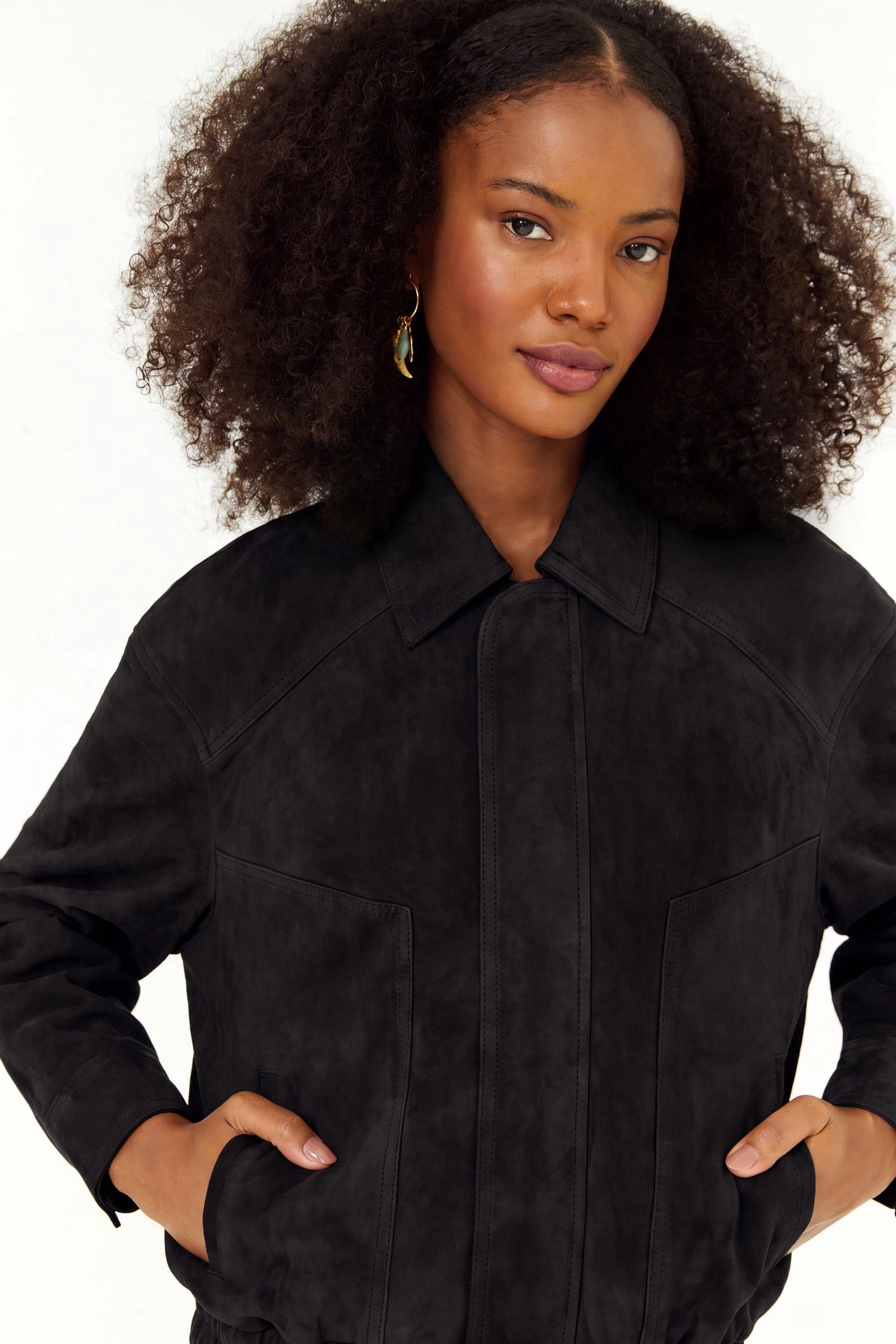 Jaqueta Bomber Chamois