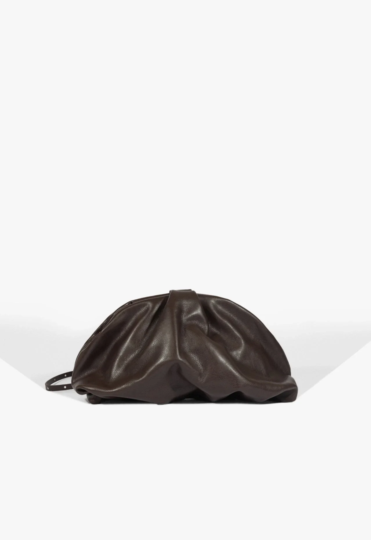 Bolsa Avril Maxi Couro Marrom