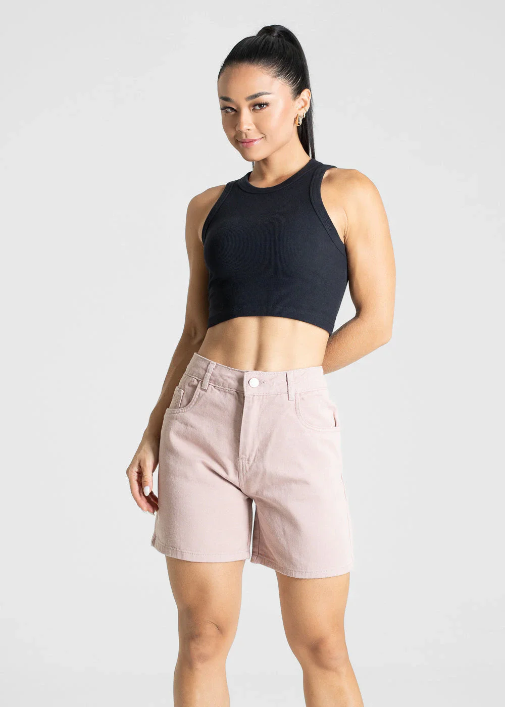 Shorts Sarja Sawary - 280438 ROSA
