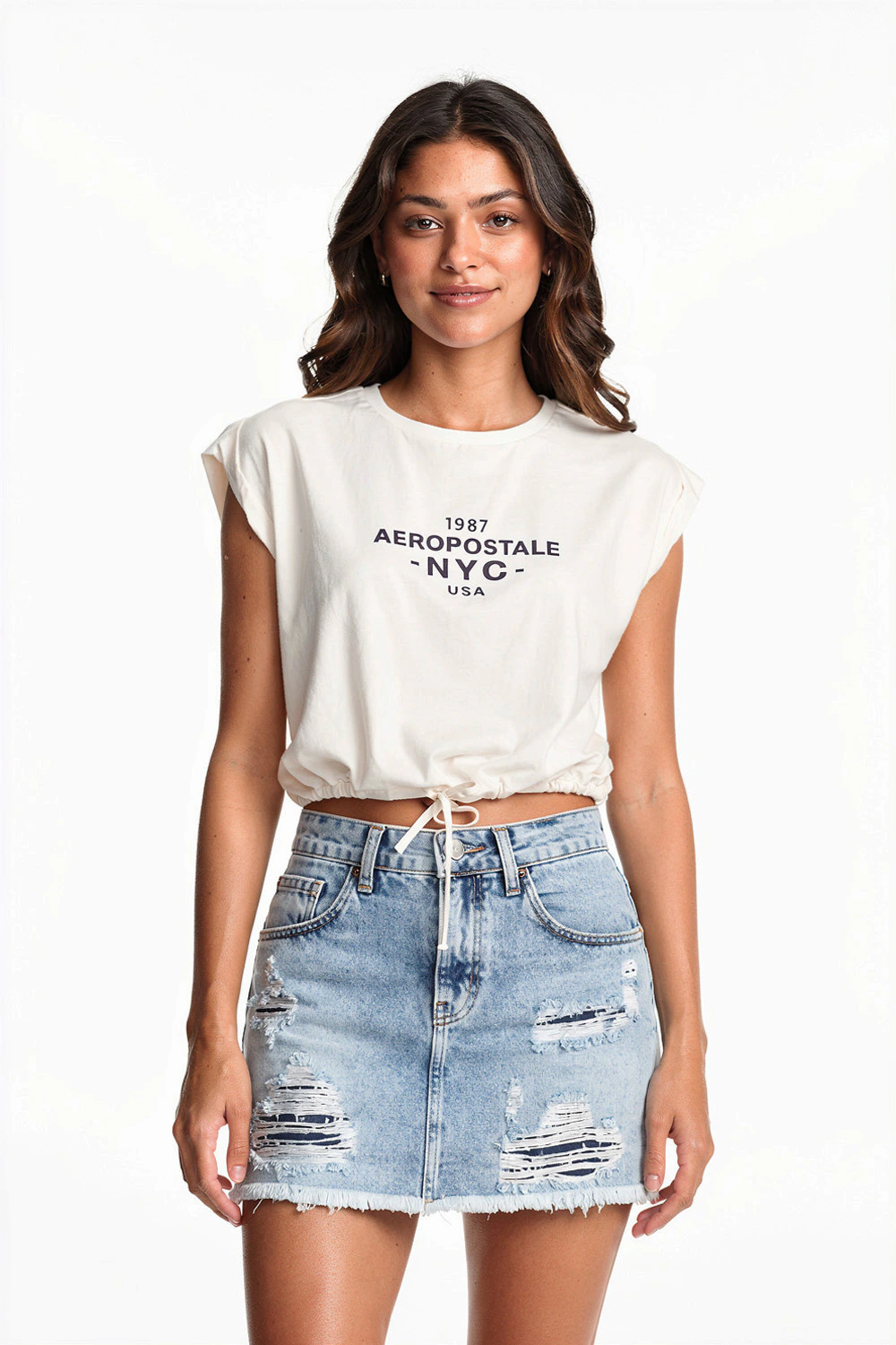 Regata Feminino Aeropostale - Cru