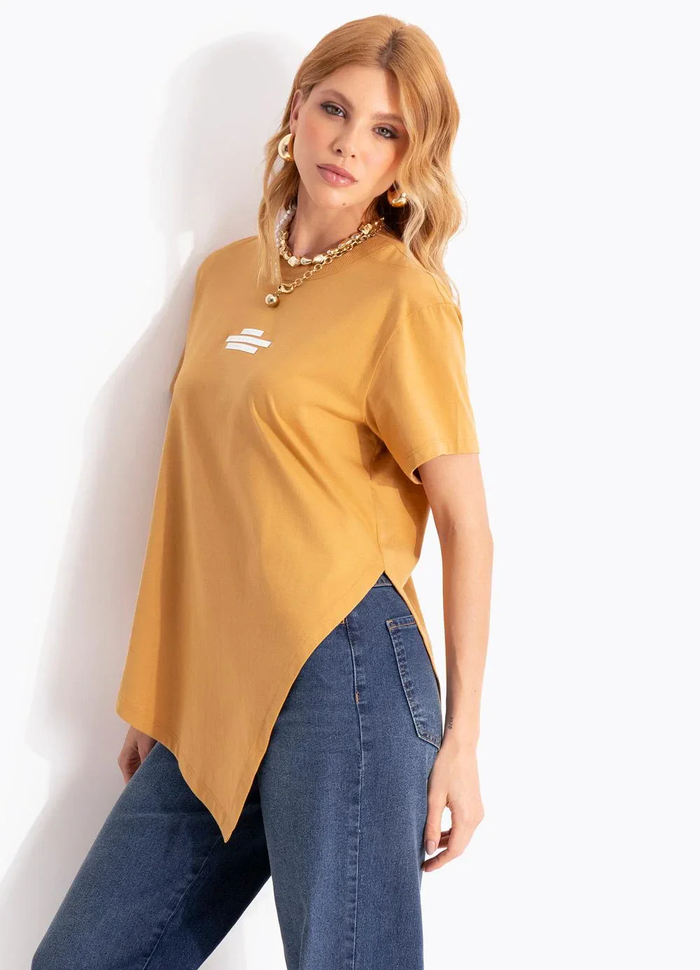 Colcci - Camiseta Marrom