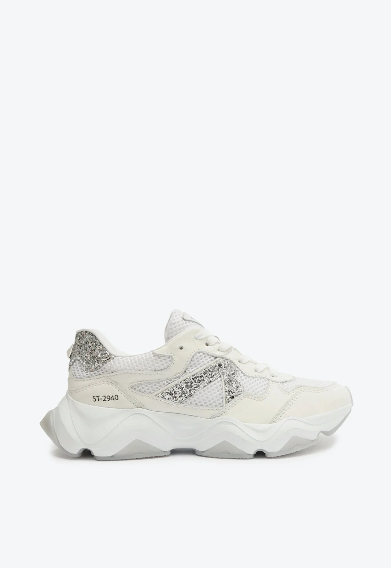 Tênis Schutz ST 2940 Couro Glitter Branco