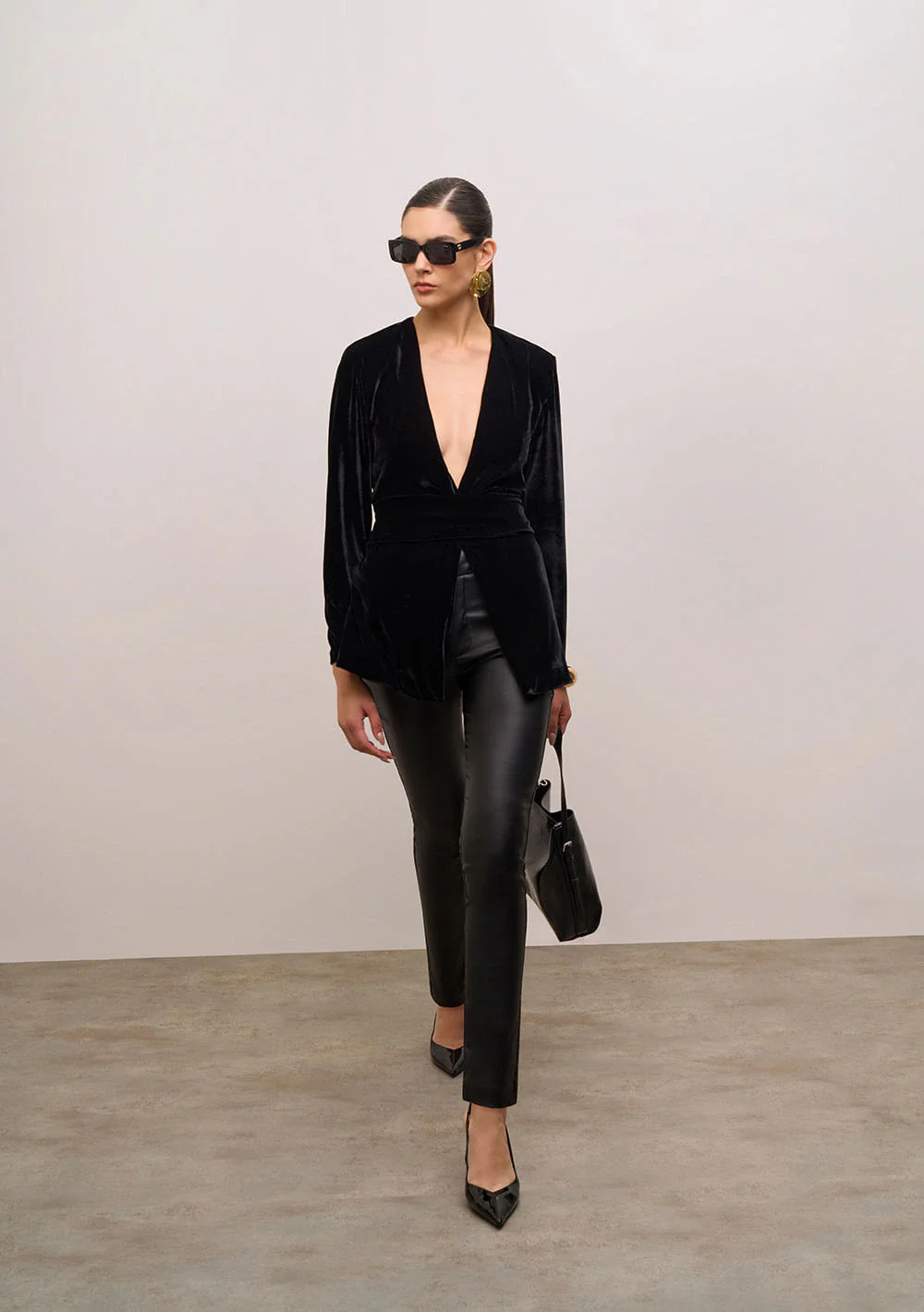 Calça Iódice Skinny Alta Preto