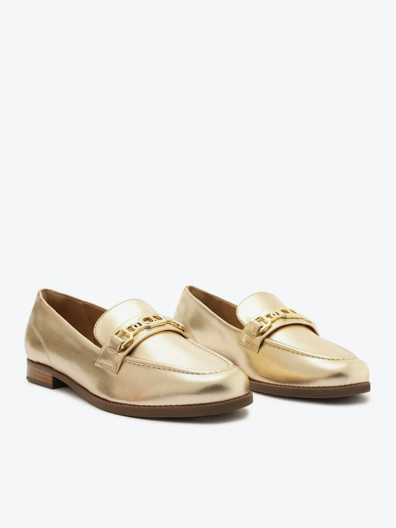 Mocassim Bridão Anacapri Dourado