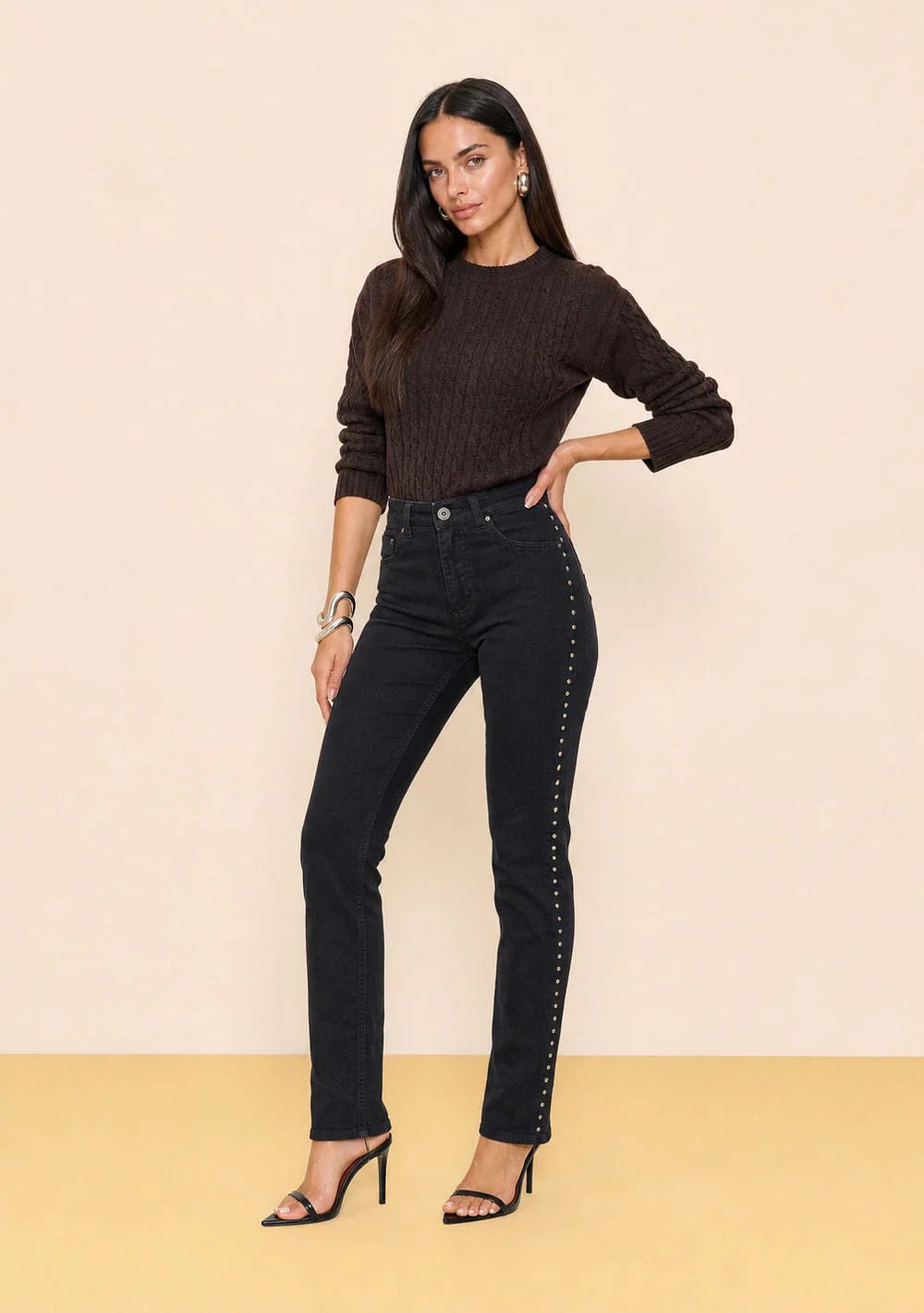 Calça Zinco Skinny Média Preto