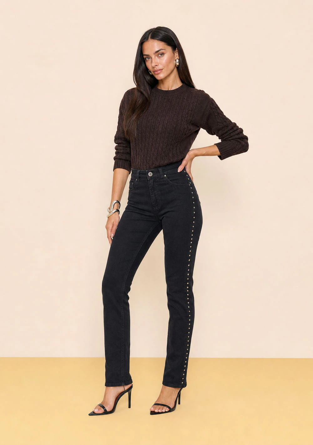 Calça Zinco Skinny Média Preto