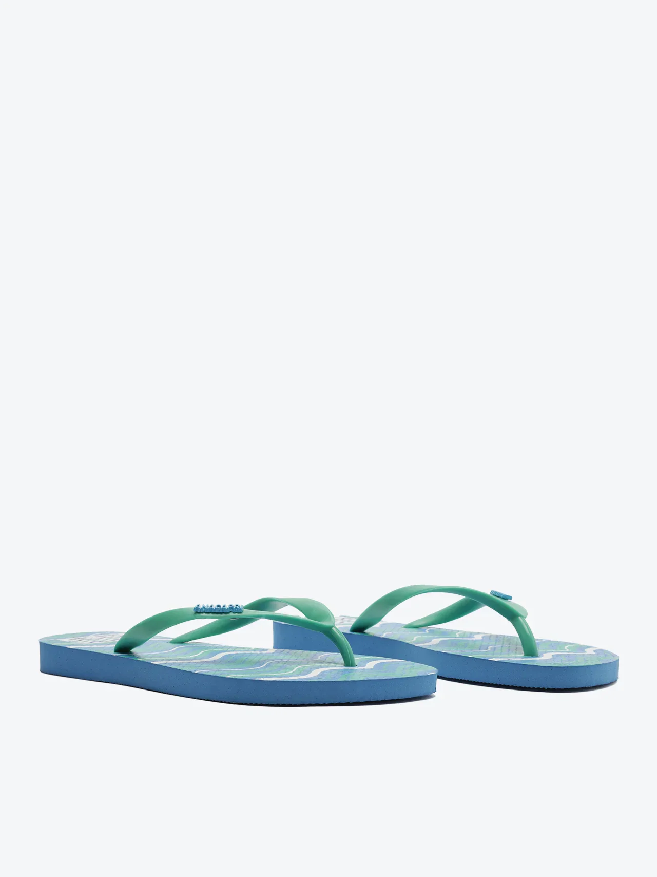 Chinelo de Dedo Ondas Sundown Azul