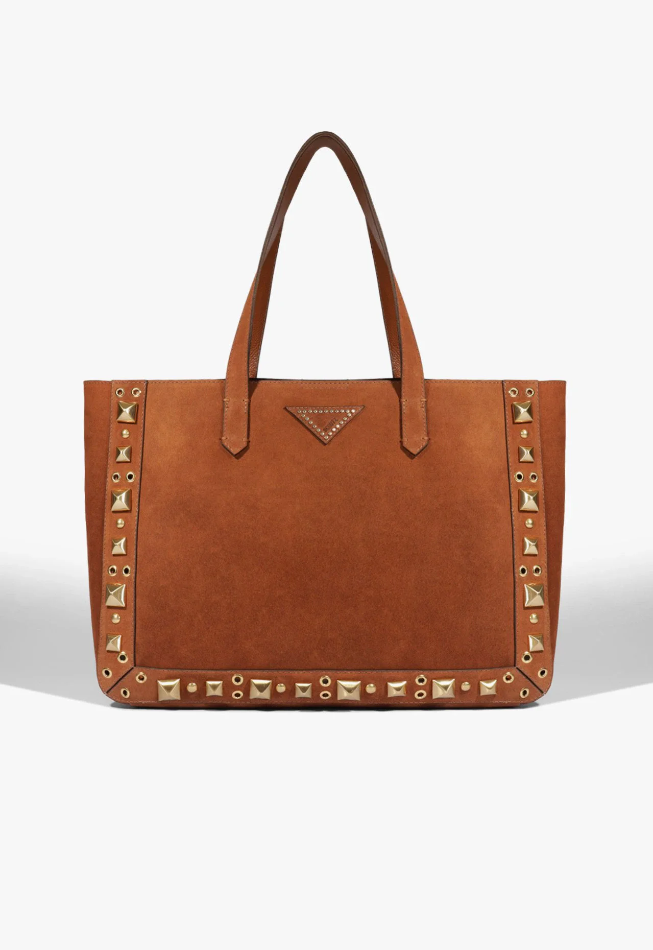 Bolsa Shopping Boheme Grande Camurça Marrom