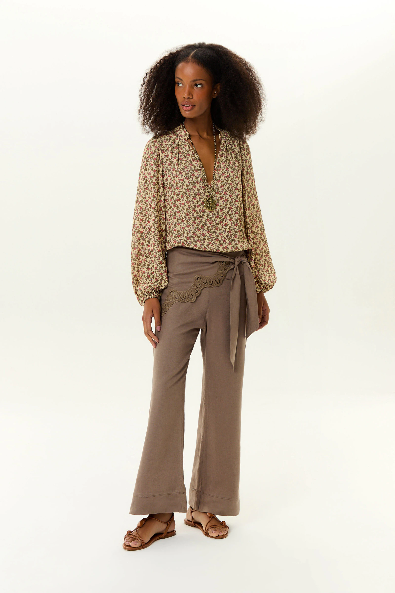 Calça Mini Fleur Vivos