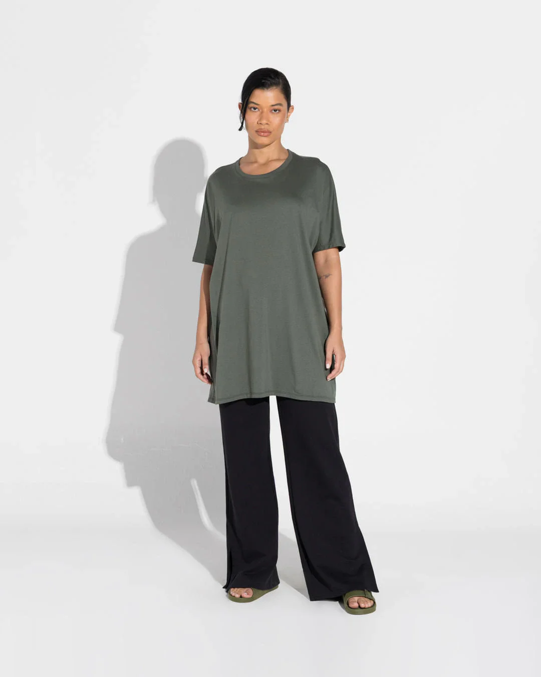 Camiseta Pima Oversized Feminina