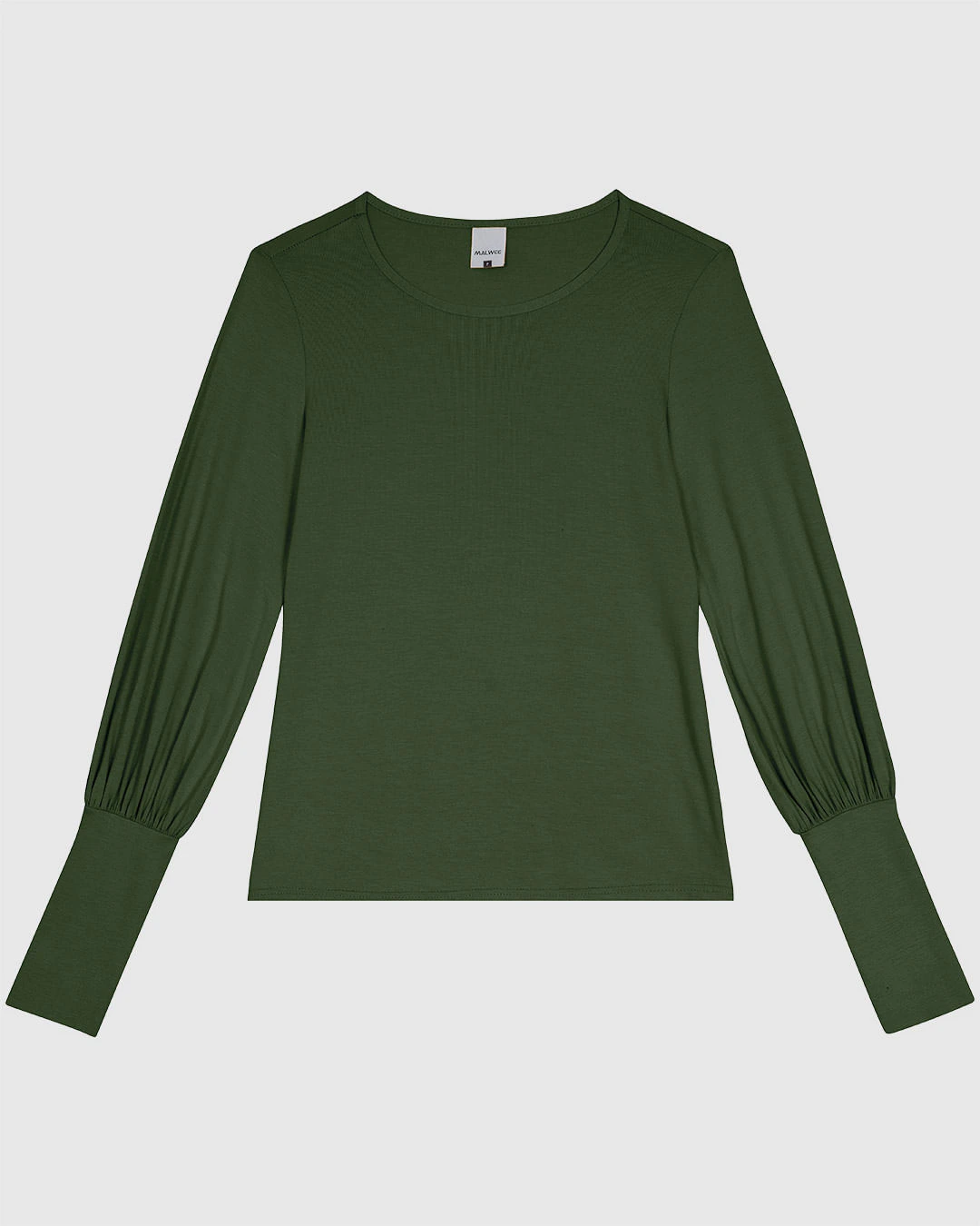 Blusa Feminina Manga Bufante Em Viscose Stretch