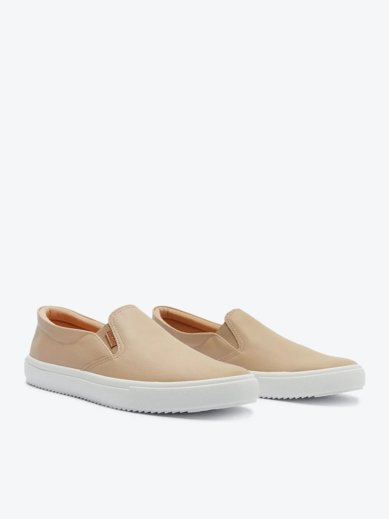 Tênis Slip On Clássico Bege