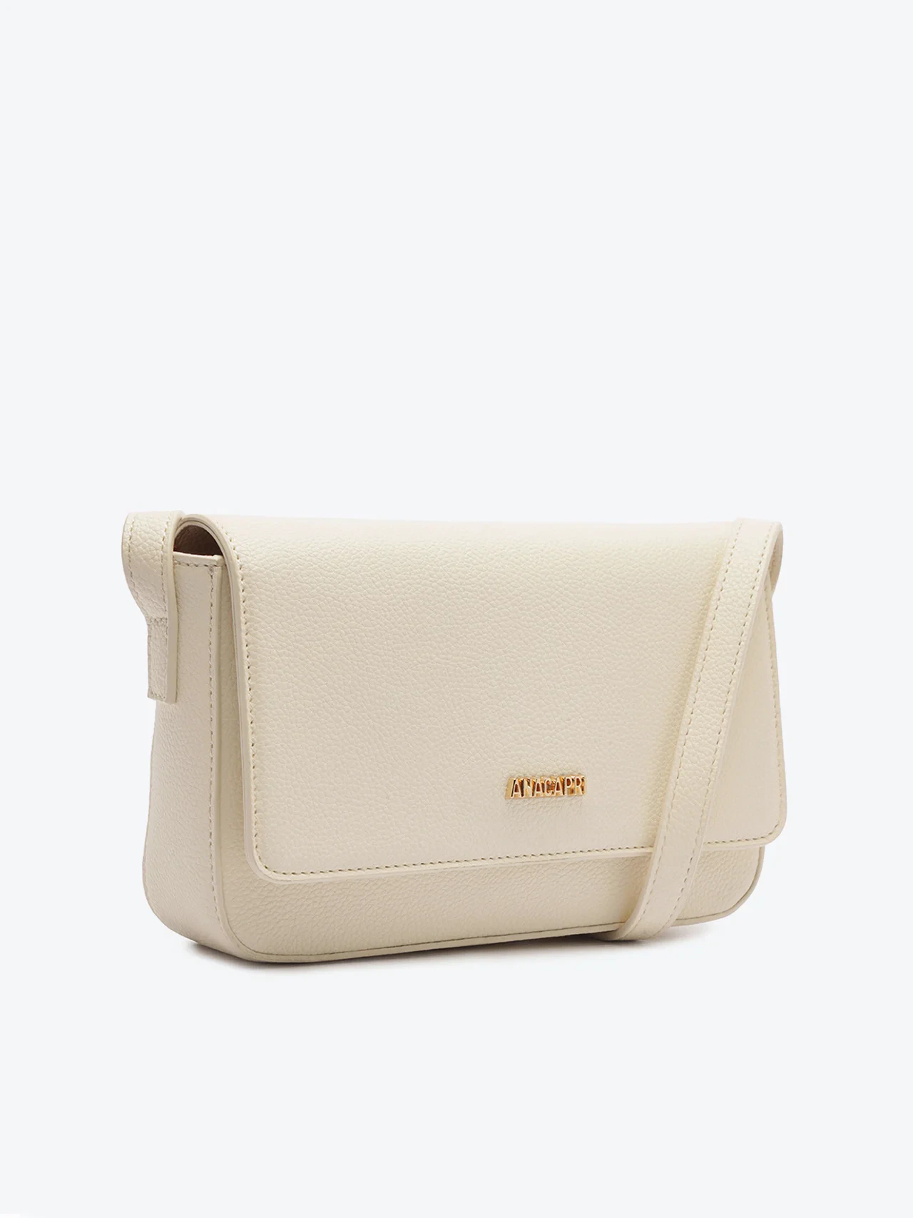 Bolsa Tiracolo Estruturada Branca