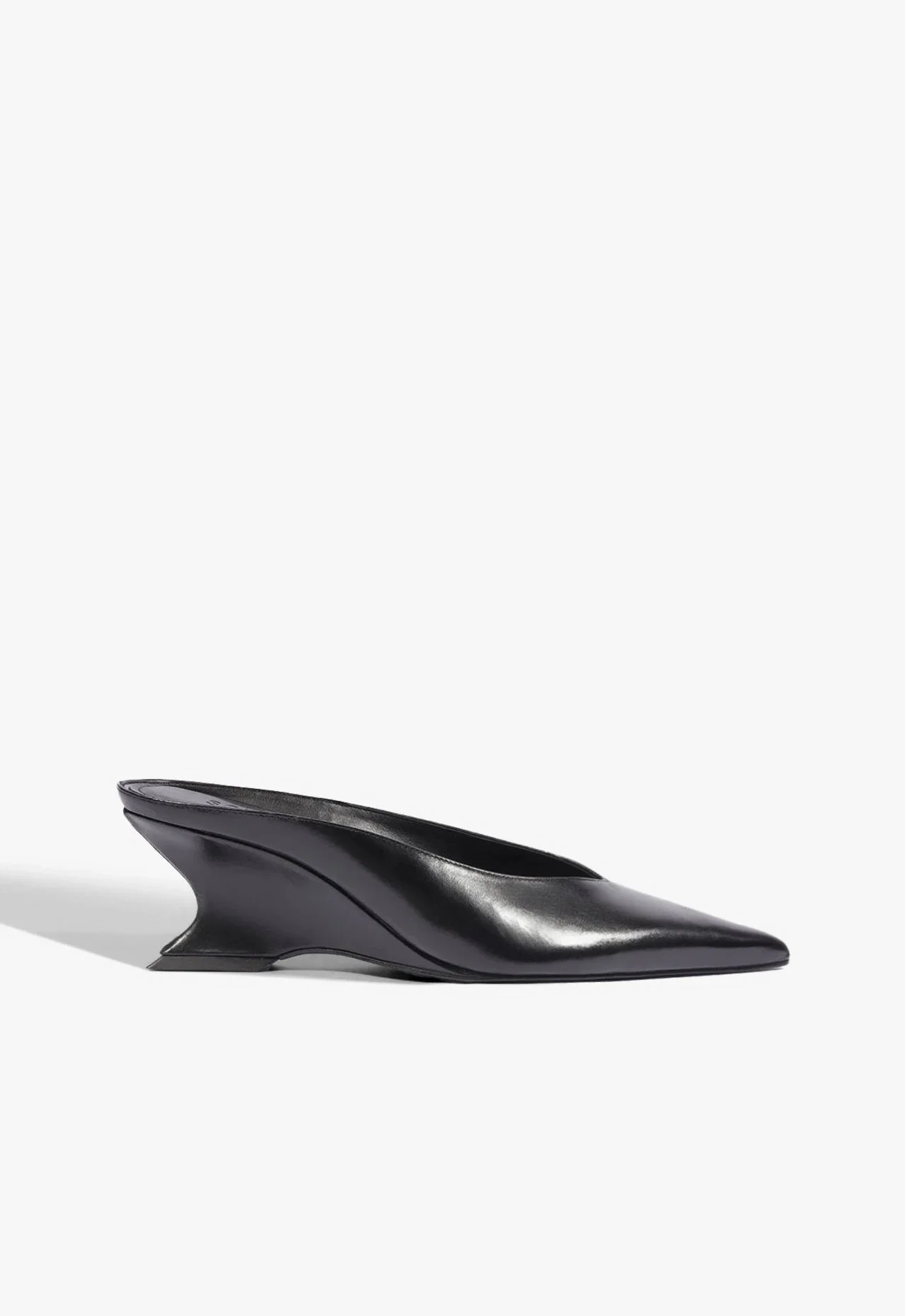 Mule Siena Mid Couro Preto