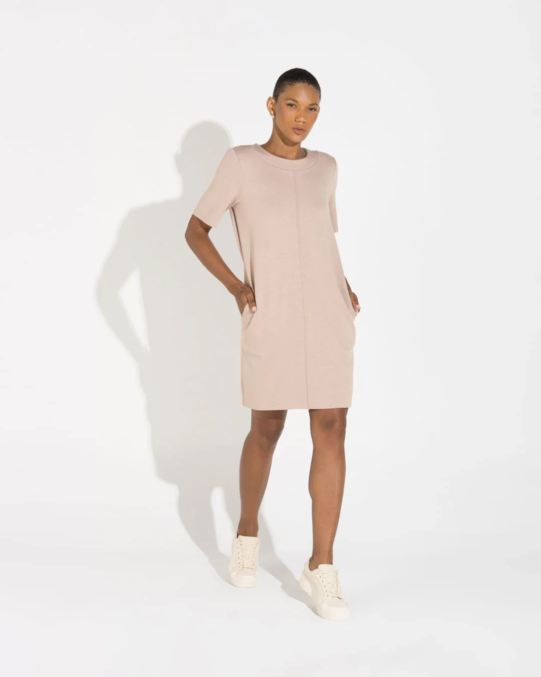 Vestido Dense Viscose T-Shirt
