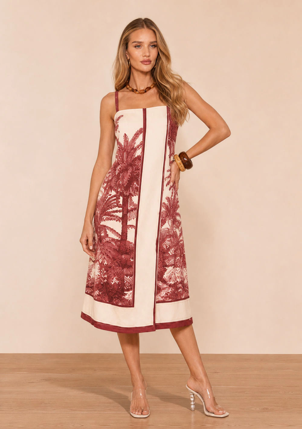 Vestido Maria.Valentina Solto Decote Reto Com Alça Curto Off White