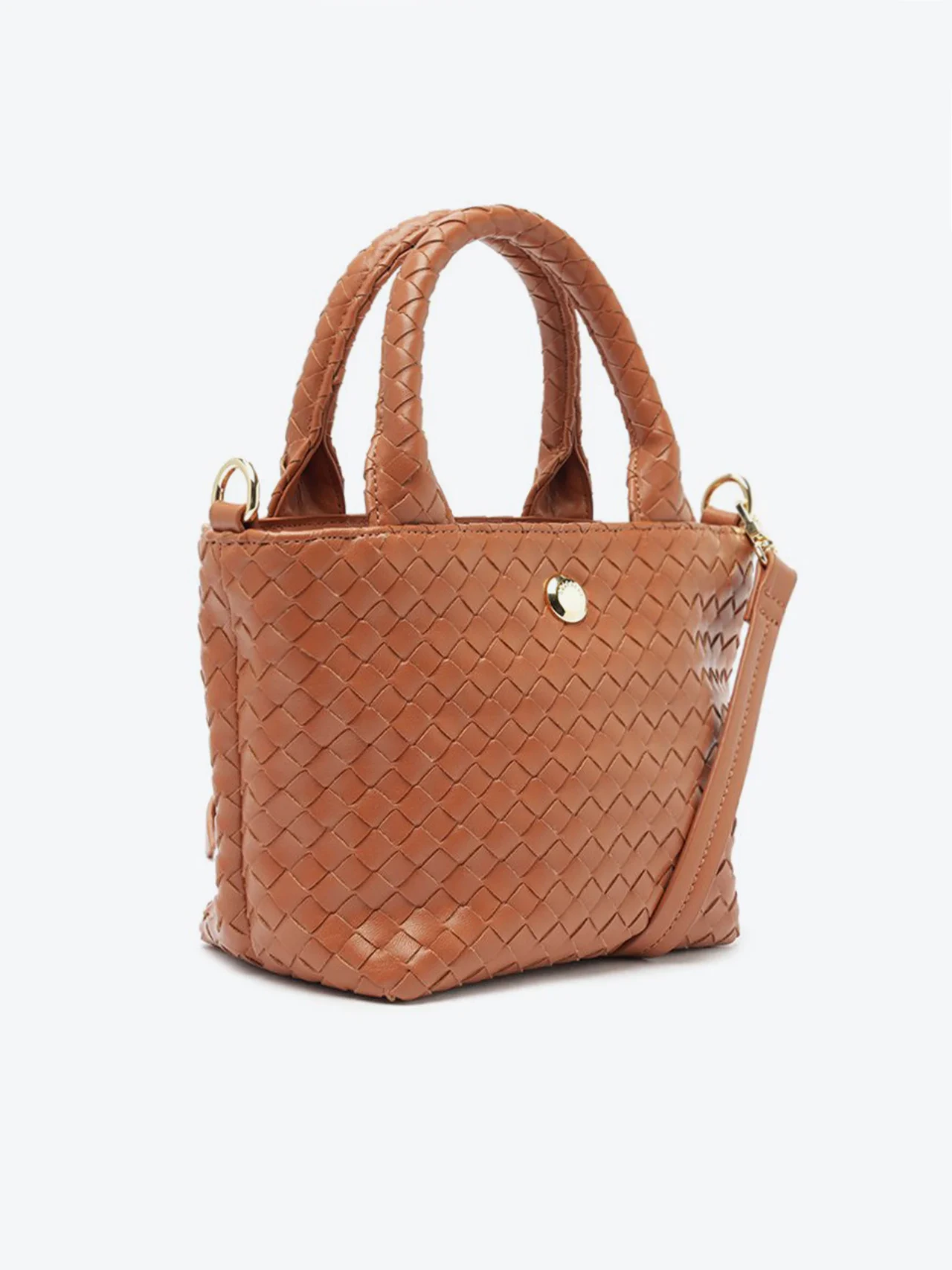 Bolsa Tote Média Matelassê Marrom