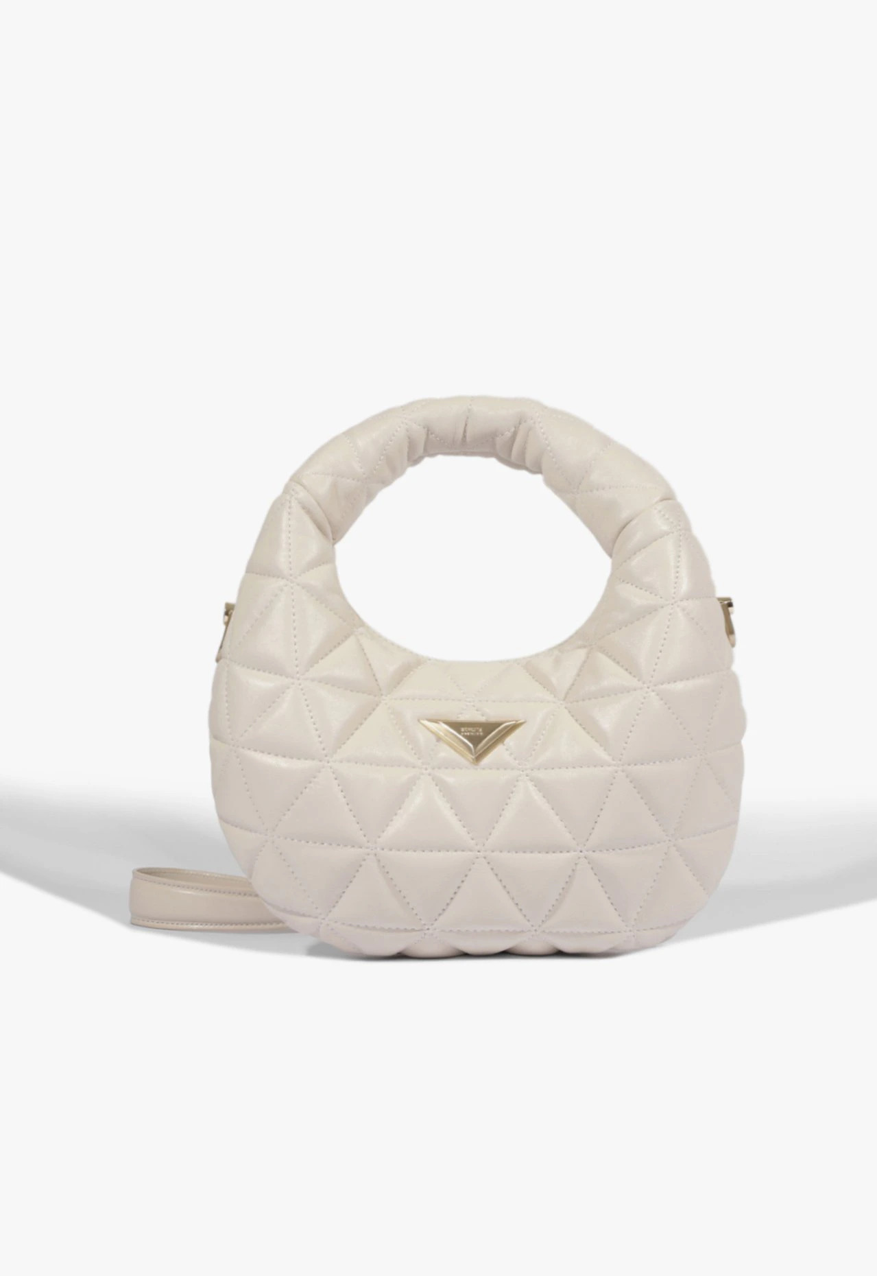 Bolsa Hobo Média 944 Couro Branco