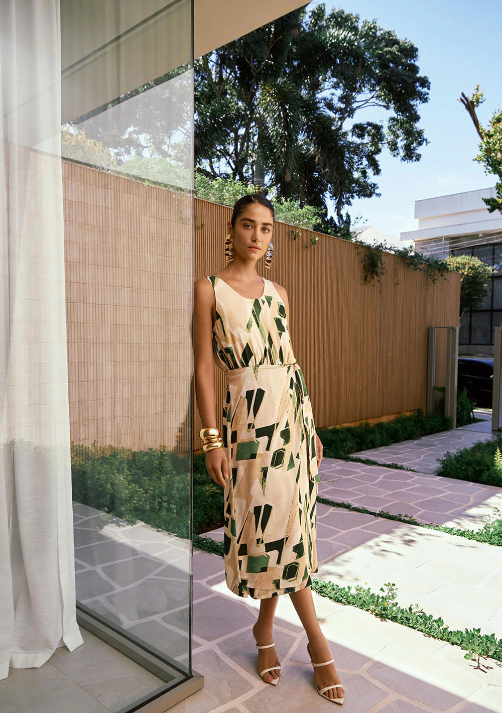 Vestido Midi Verdejo Verde