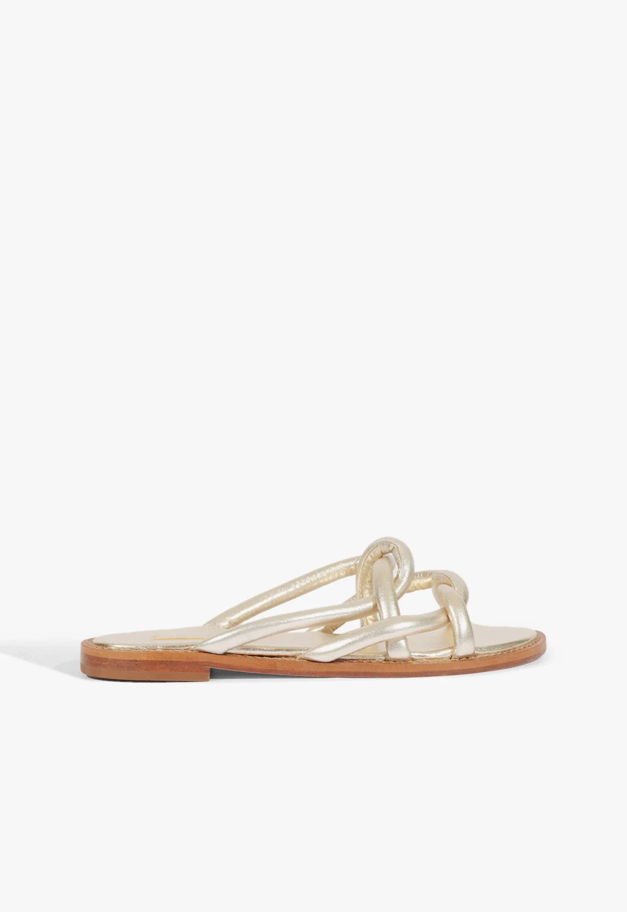 Rasteira Tanya Flat Platina