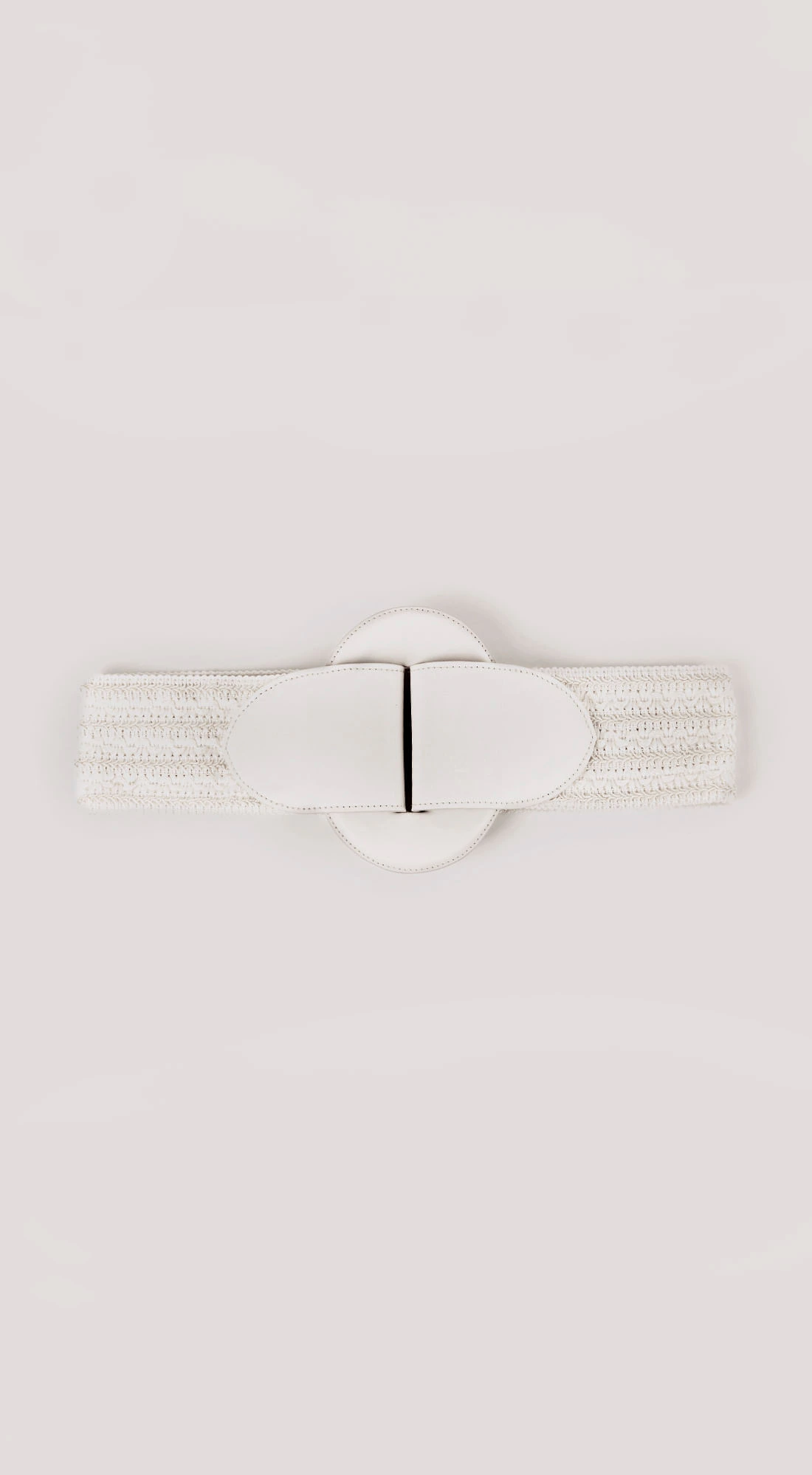 Cinto Morena Rosa Cintura Largo Com Elástico Off White