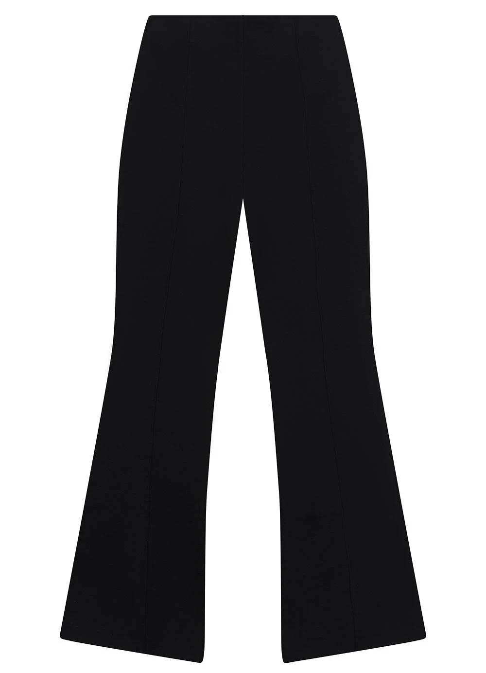 Enfim - Calça Bootcut em Malha Preto