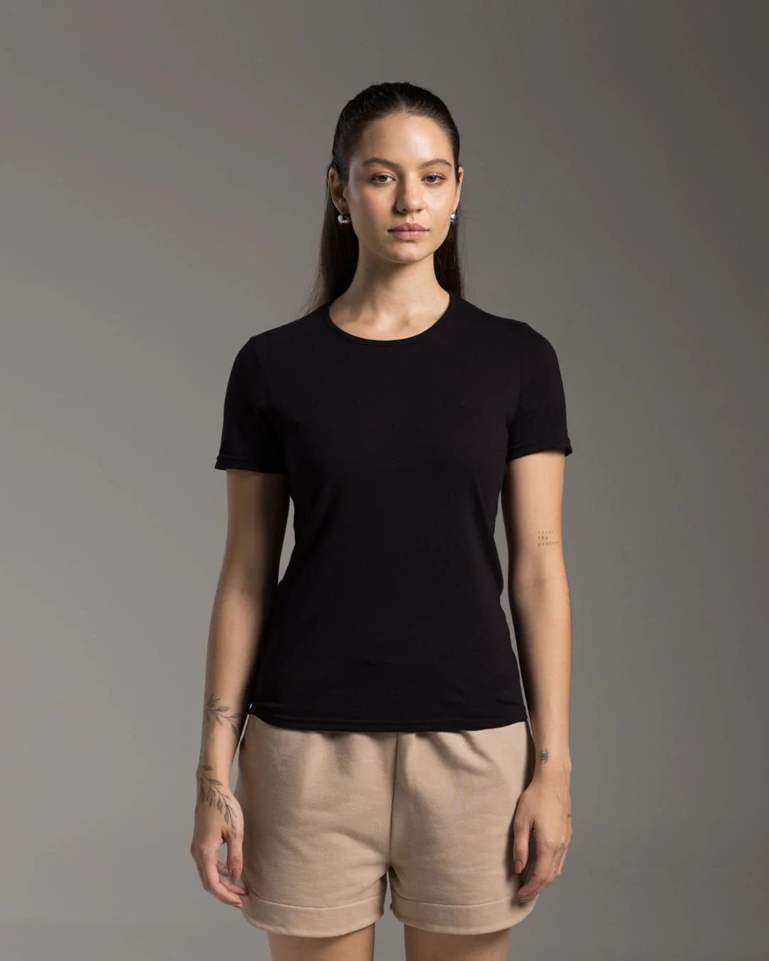 Tech T-Shirt Anti Odor Slim Feminina - BASICAMENTE