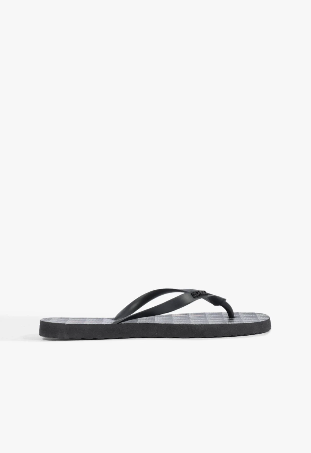 Chinelo Schutz Triangle Preto