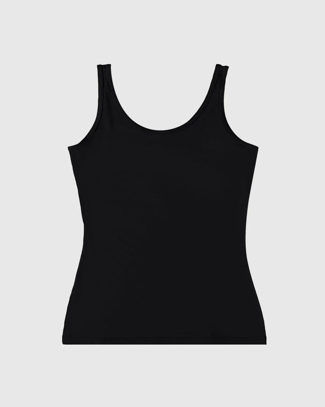 Regata Feminina Decote Redondo Em Viscose Stretch - ENFIM