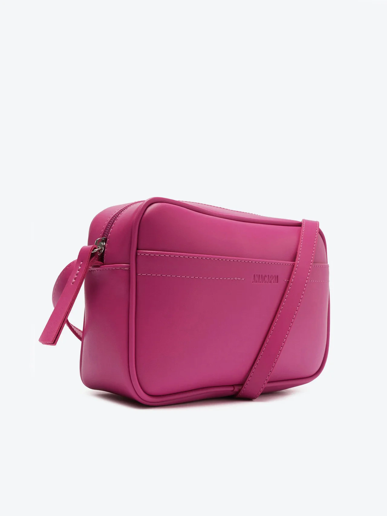 Bolsa Tiracolo Média Lenço Rosa