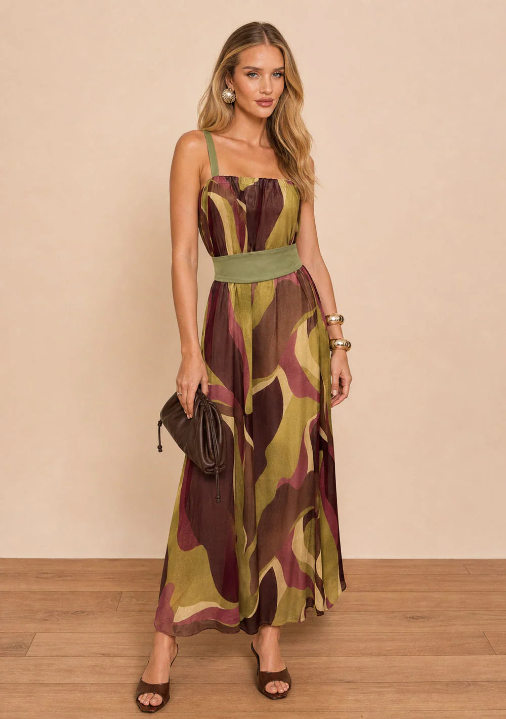 Vestido Longo Amarílis Rosa