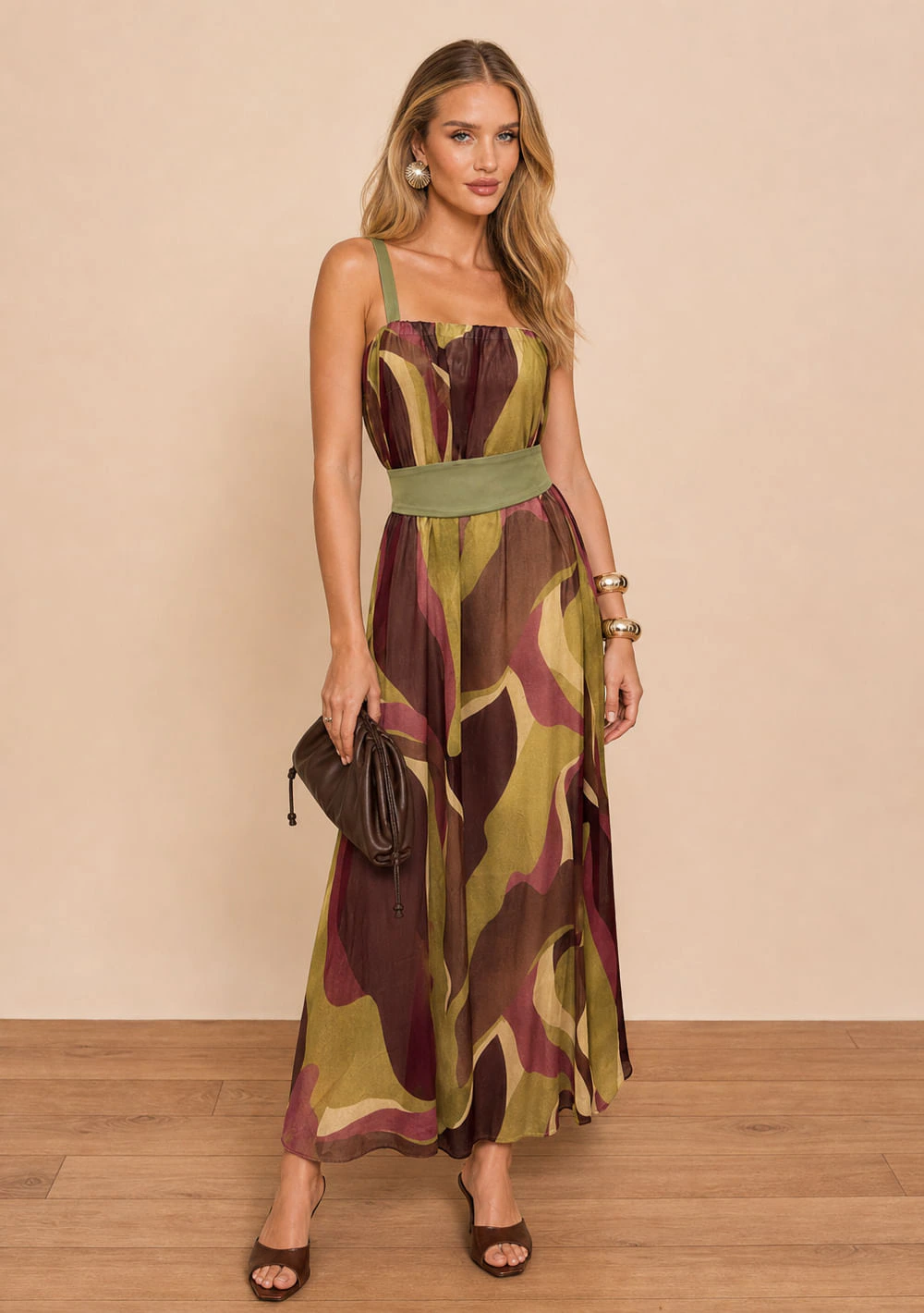 Vestido Longo Amarílis Rosa