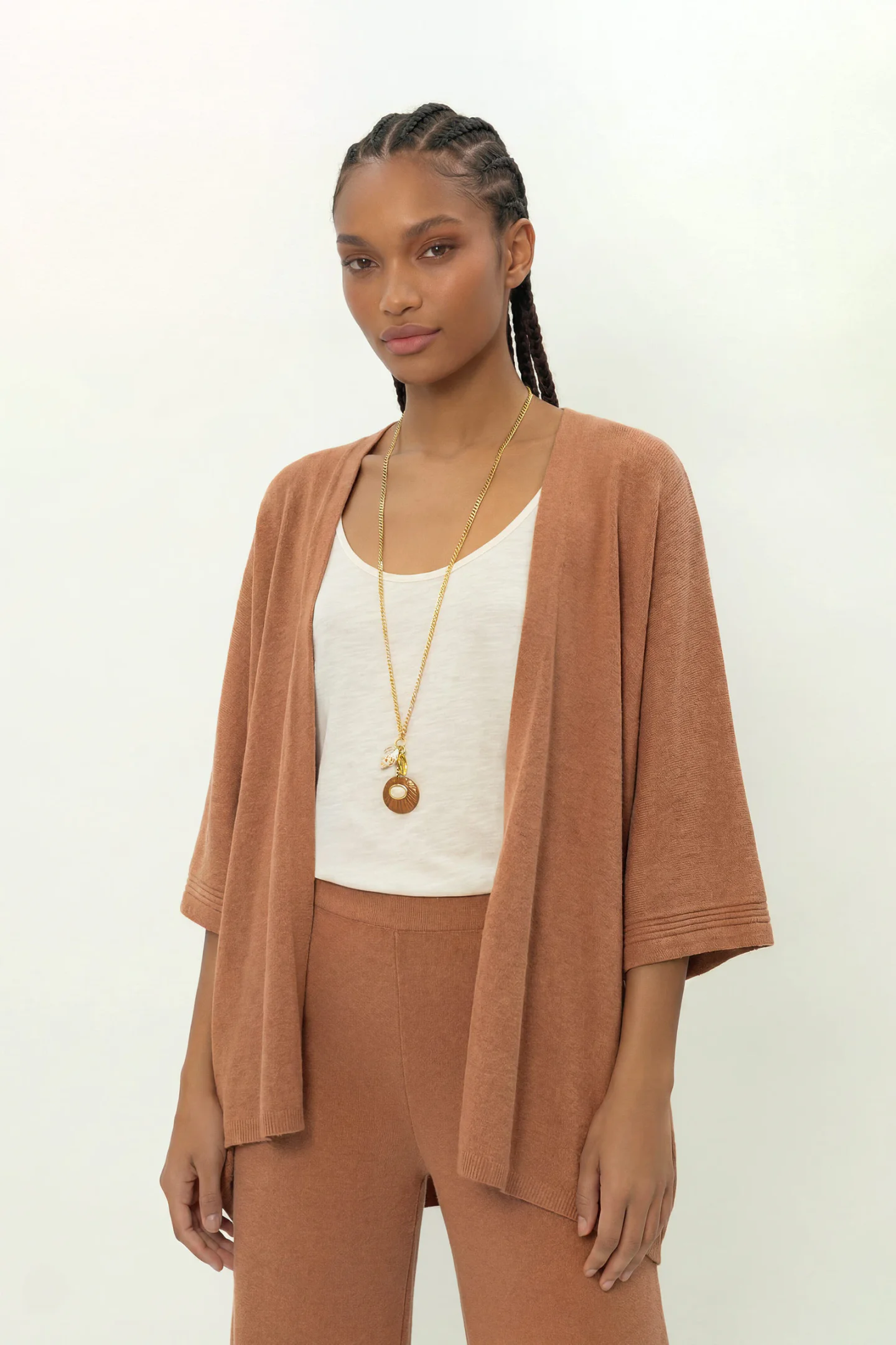 Kimono Tricot Alongado