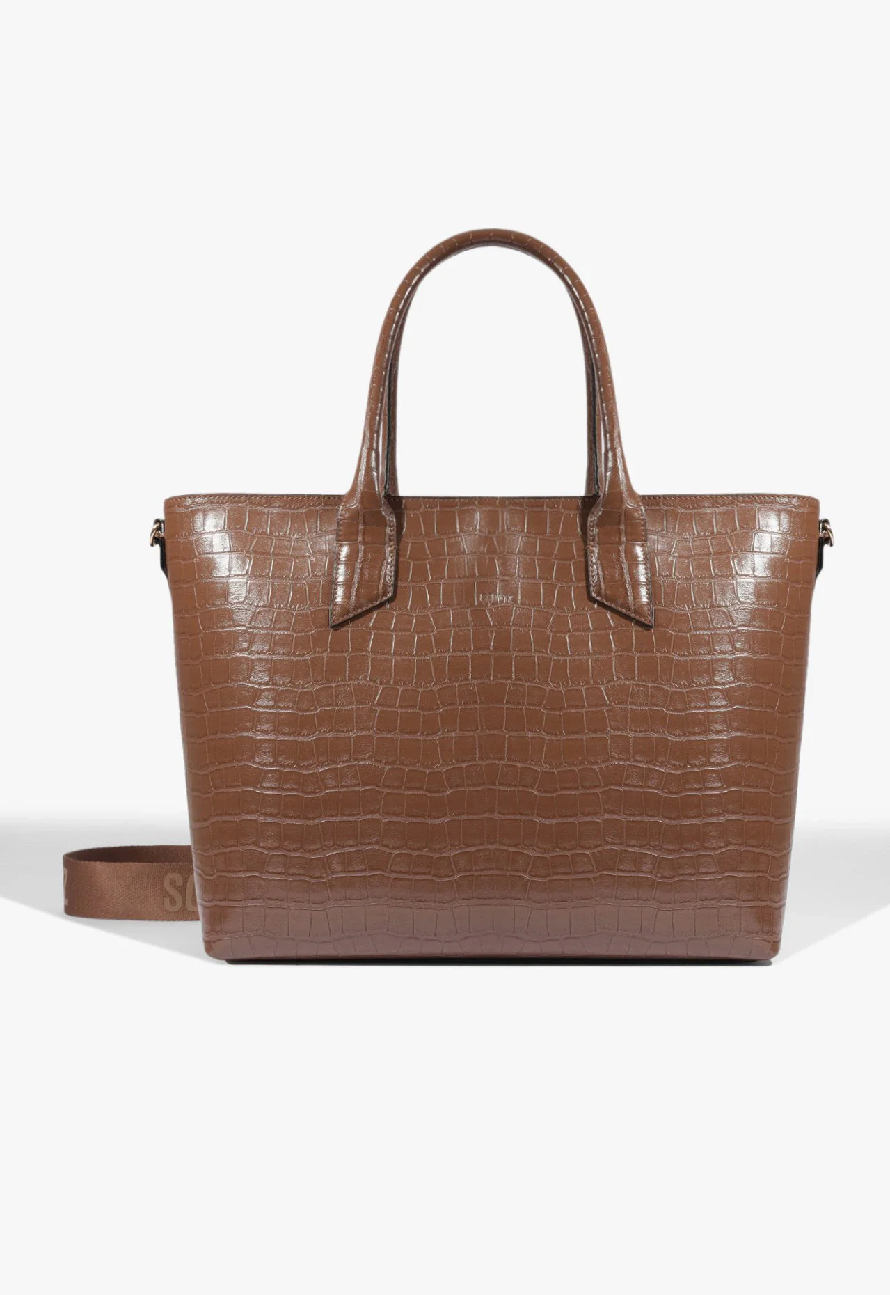 Bolsa Tote Maely Grande Marrom