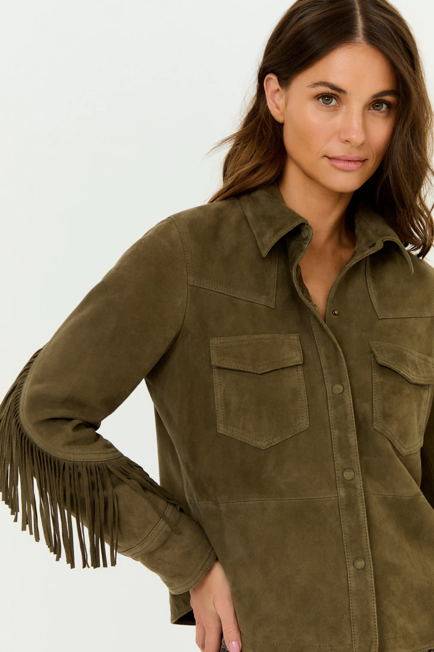 Camisa Franjas Chamois