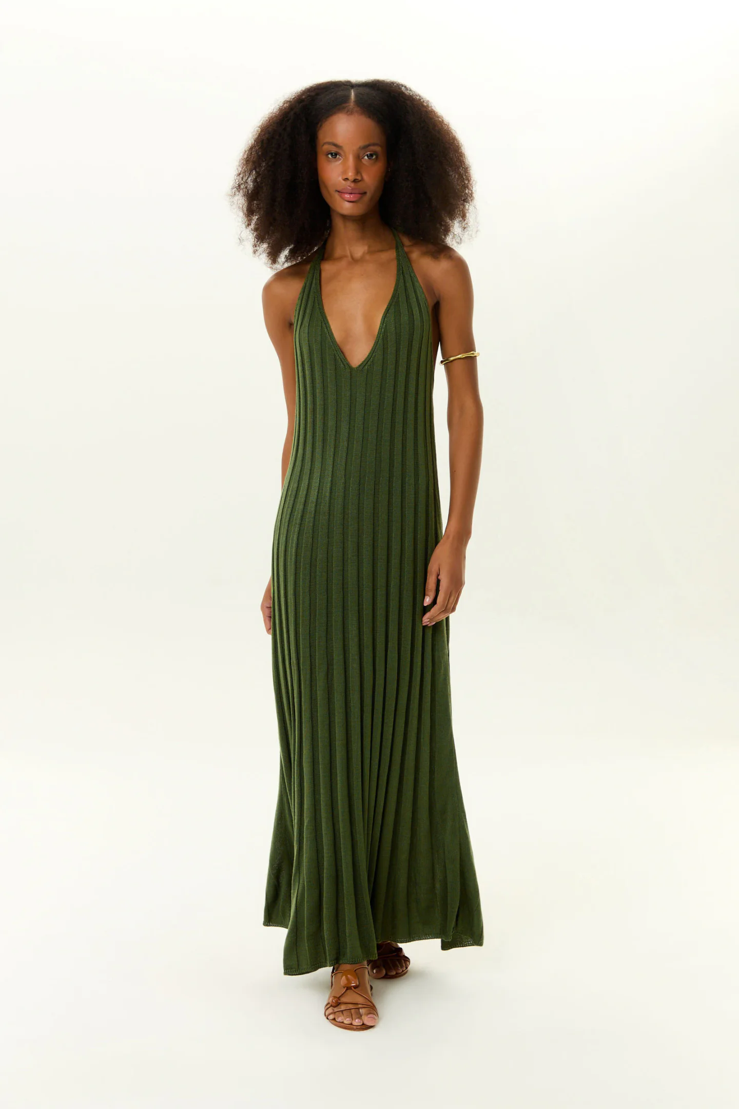 Vestido Tricot Frente Unica